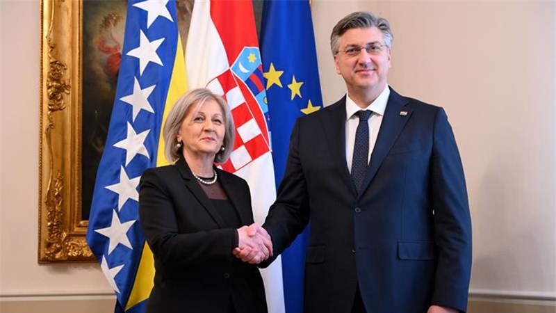 Plenković i Krišto: Želimo intenzivirati suradnju Hrvatske i Bosne i Hercegovine u svim aspektima 